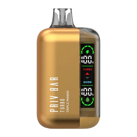 BUY 1 GET 1 FREE Triple Mango Priv Bar Turbo |Vape India Hyderabad